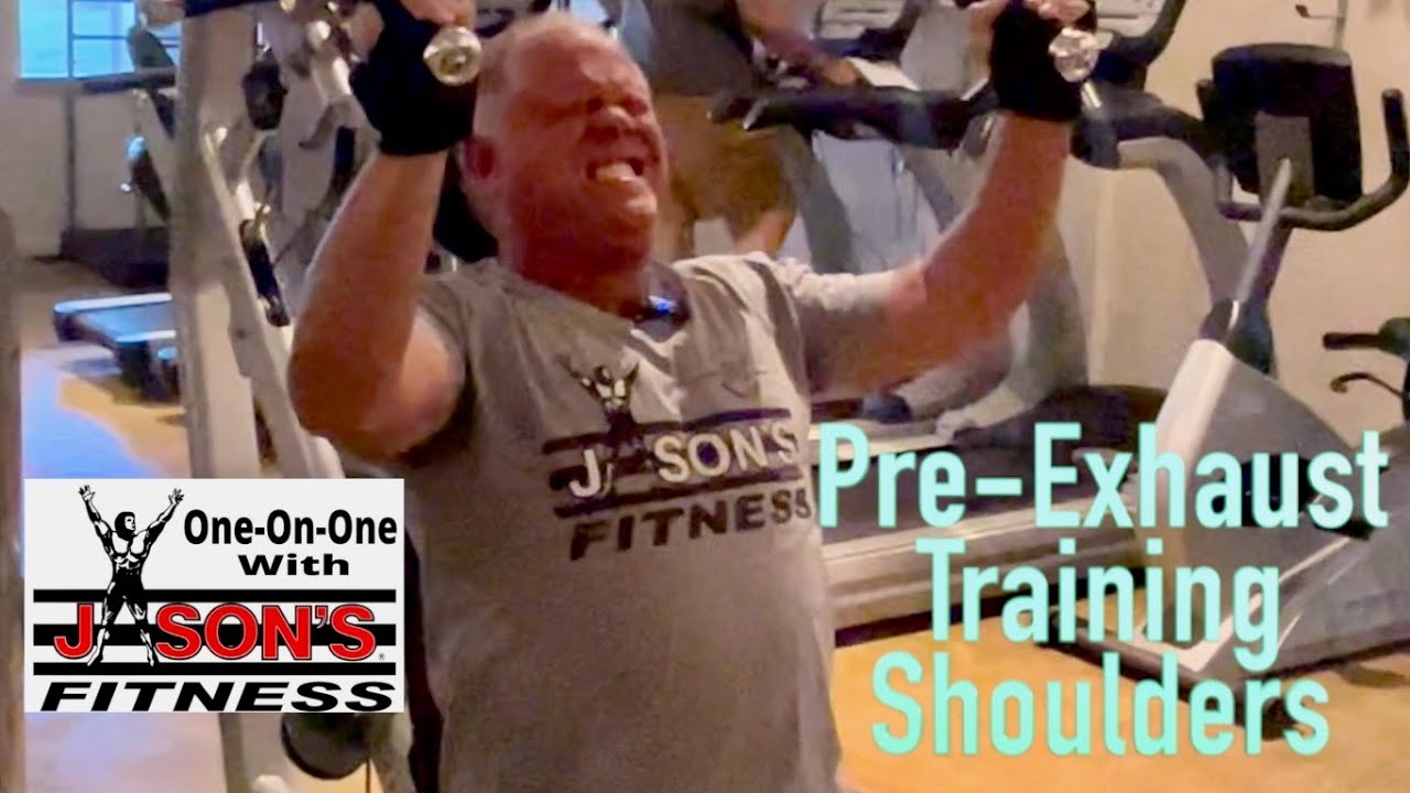 Pre-Exhaust Shoulders on 1-ON-1 with Jason's Fitness TV Show