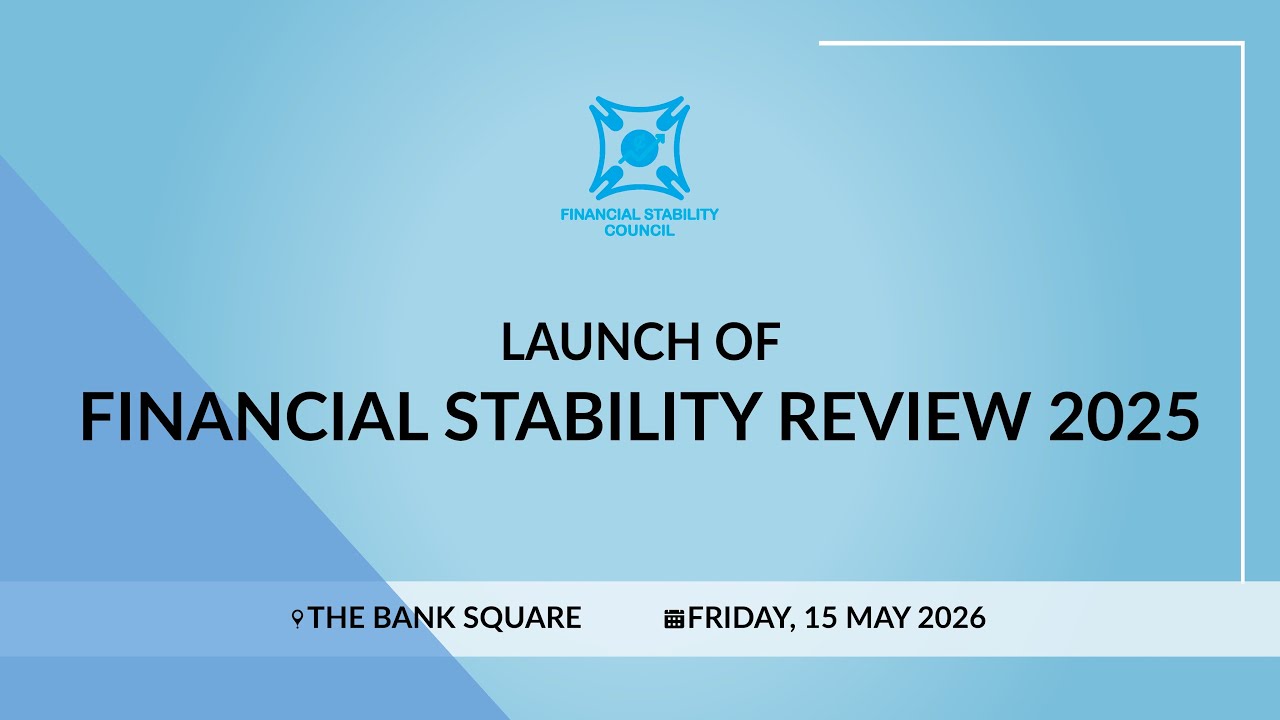 Launch of the 2025 Financial Stability Review 