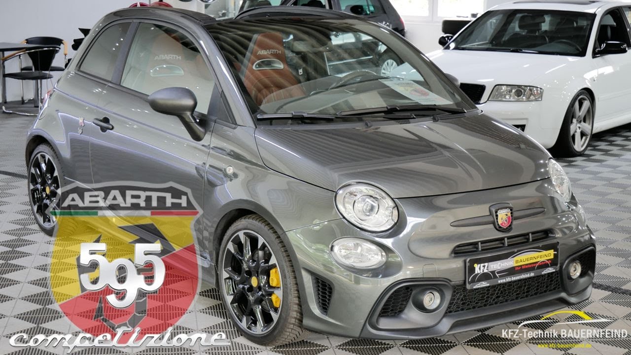 Produktvideo Abarth 595 C Competitionze I 1. Hand I XENON I SCHECKHEFT