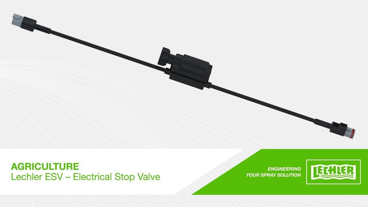 Lechler ESV – Electrical Stop Valve
