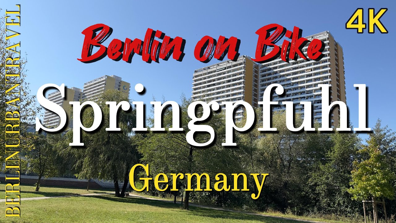 Berlin - Springpfuhl | Germany 4K 🇩🇪 Bike Tour