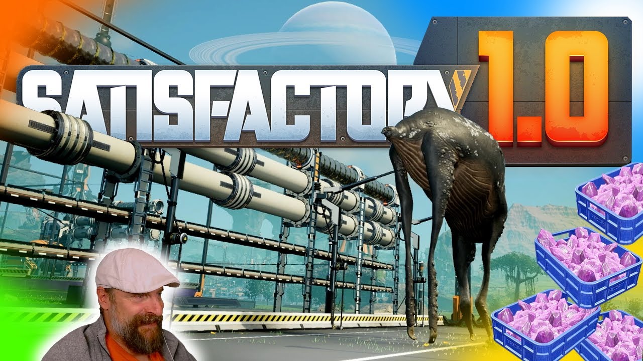 Satisfactory 1.0 ⚙️ 032: Quarzkristall fertigen & Baustelle Autobahn