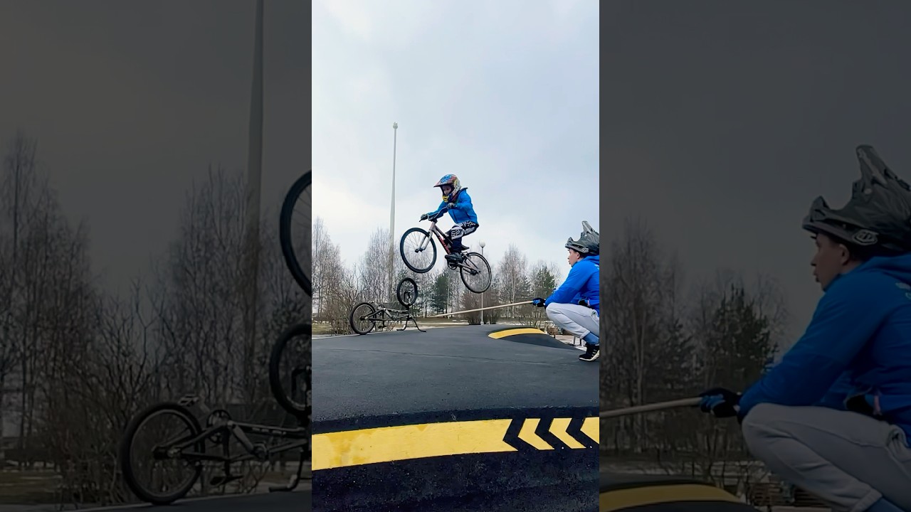 7 лет, bmx-racing и памп-трек 