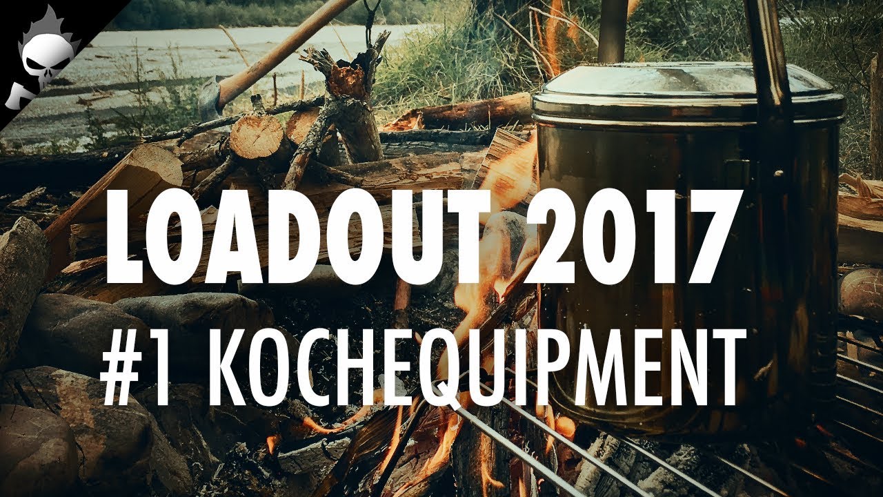 AUSRÜSTUNG 2017 – #1 Kochequipment: Rucksack Loadout für Wildcampen, Bushcraft und Outdoor