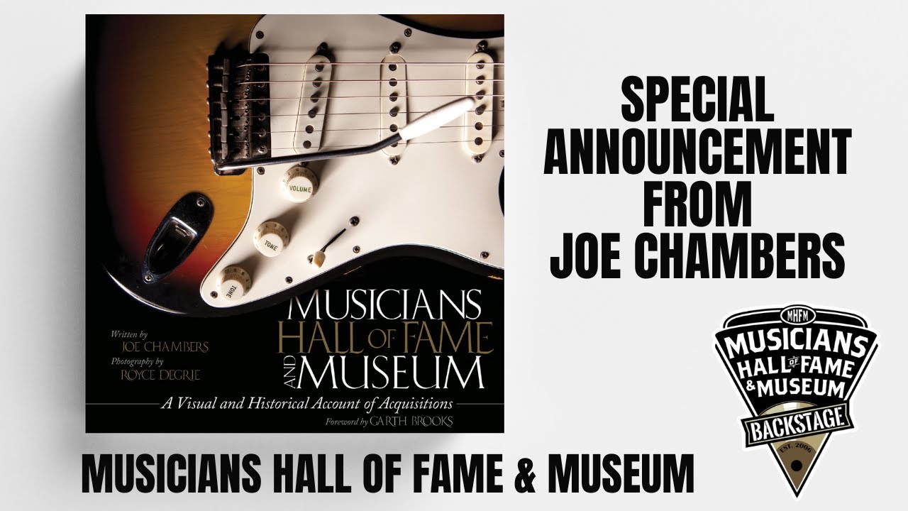 Musicians Hall of Fame & Museum Founder/CEO has a special announcement.