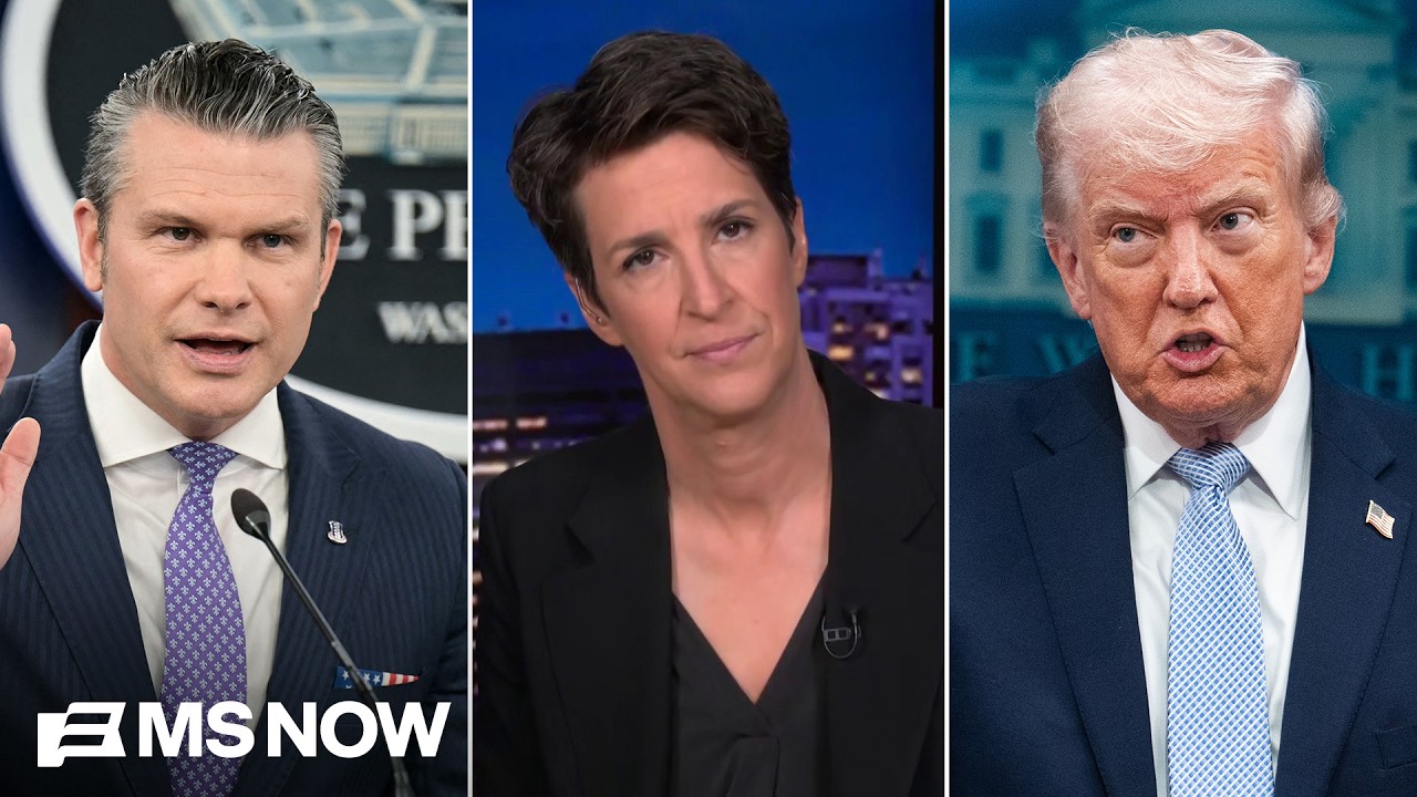 Maddow: U.S. military fights war on two fronts: Iran and Trump incompetence