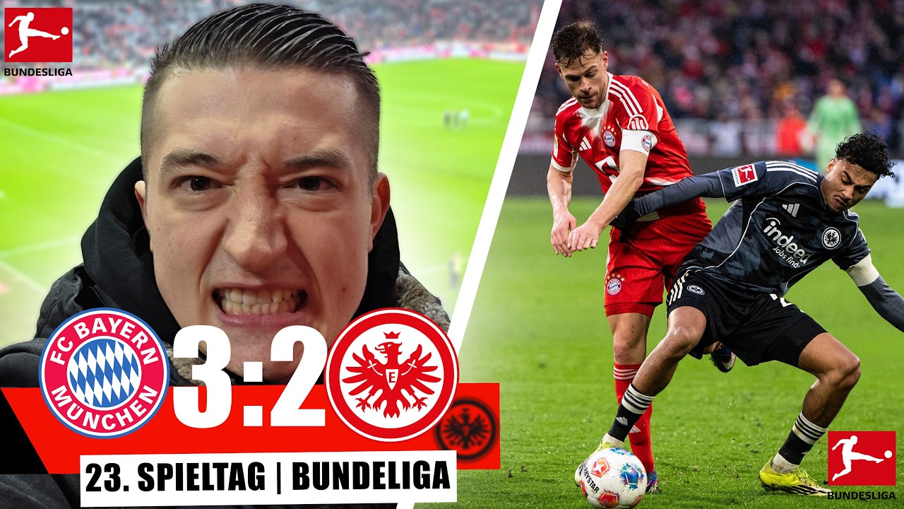 😱BAYERN ZITTERT, FRANKFURT DRÜCKT😱 | Stadionvlog