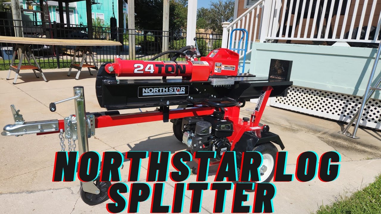 Making Homesteading Easier:  Assembling a 24 Ton Northstar Log Splitter