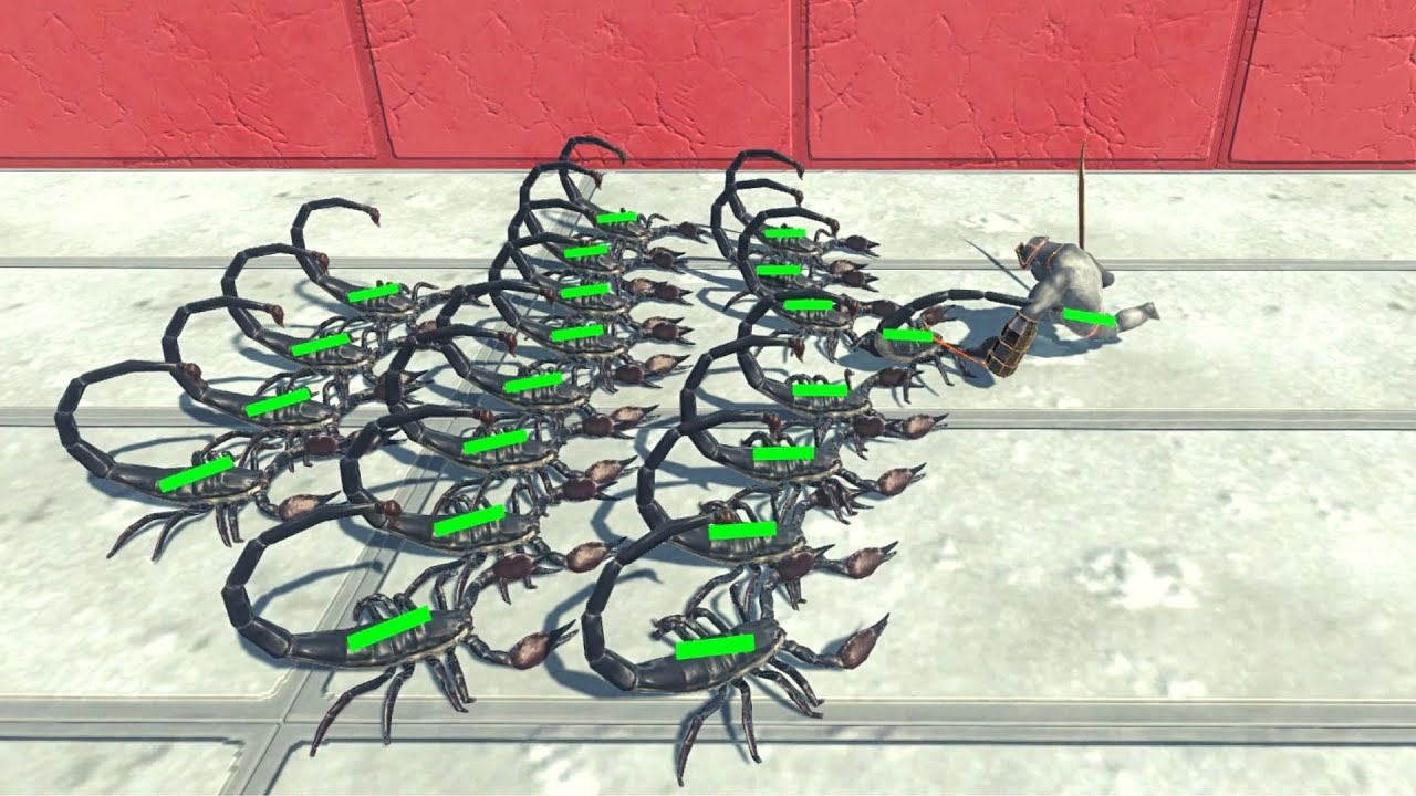 Impossible Maze - 20x Emperor Scorpion ARBS | Animal Revolt Battle Simulator