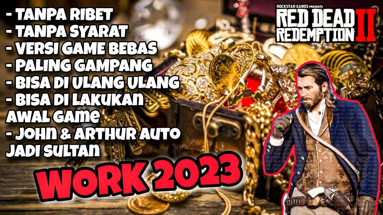 GLITCH PERMATA UNLIMITED, AUTO JADI SULTAN NIH BOS !!! - Rdr 2