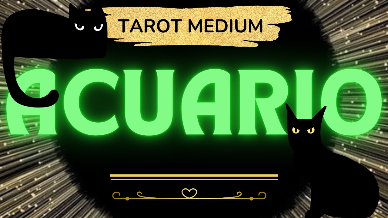 ACUARIO ✨TE QUEDAN 24 HORAS PARA ESTA JOYA! SIN LLAMARLO LLEGA LO TUYO! TU ÉXITO SE PRENDE EN GRANDE