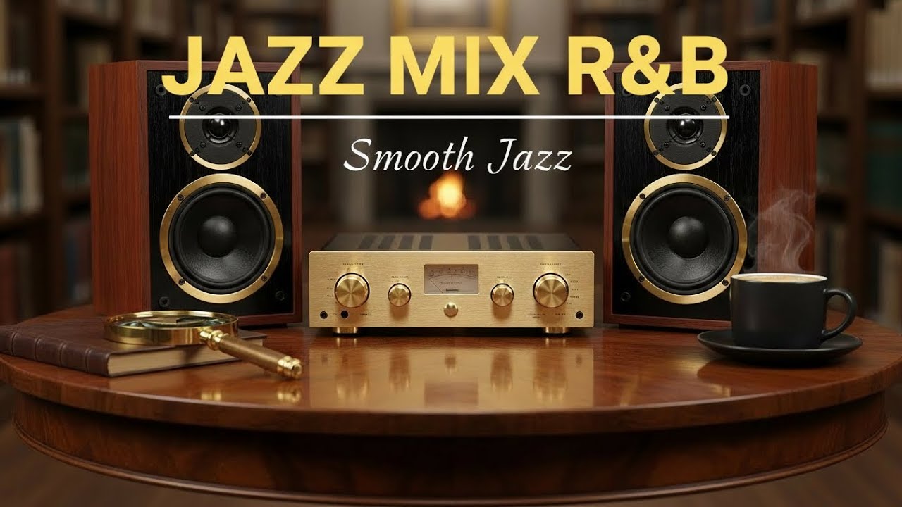 Smooth Jazz & Soul R&B – Cozy Night Beats for Study, Work Hours & Chill Vibes