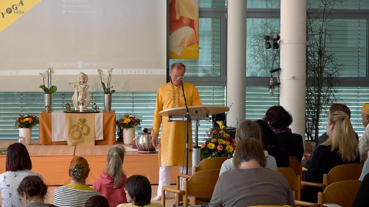 Eröffnung des Kinderyogakongresses 2017 durch Sukadev