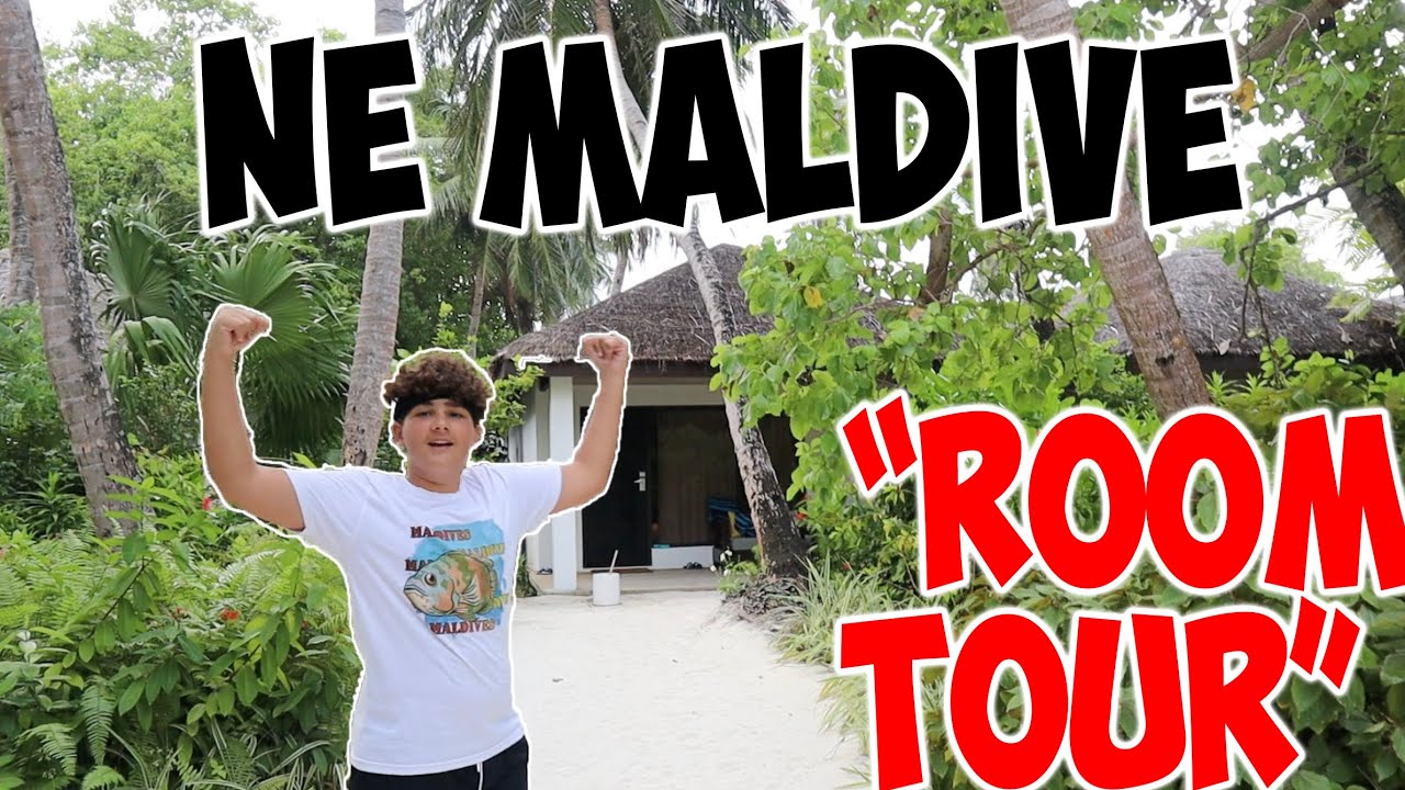 ROOM TOUR NË MALDIVES!!!!