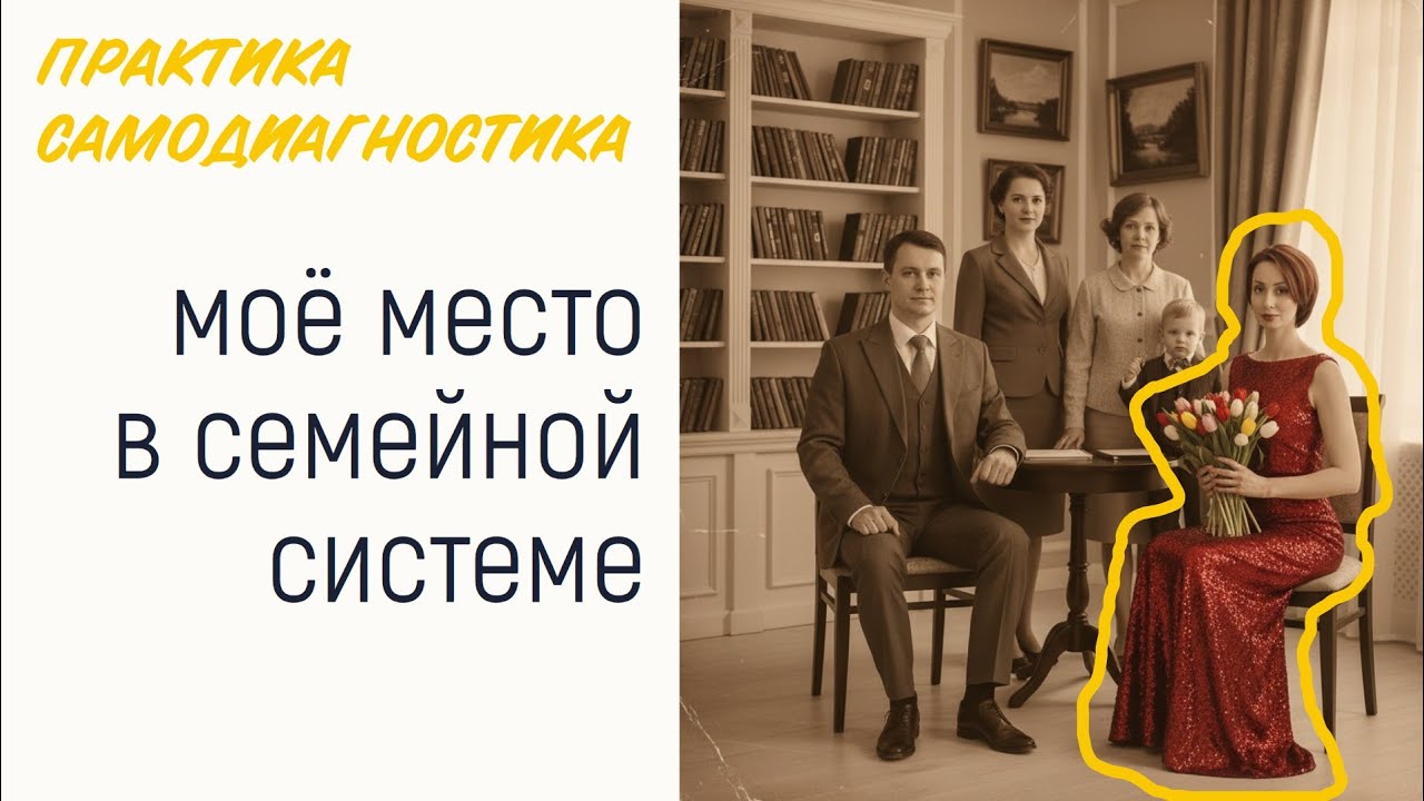 Самостоятельные расстановки Родовые законы. Упражнение