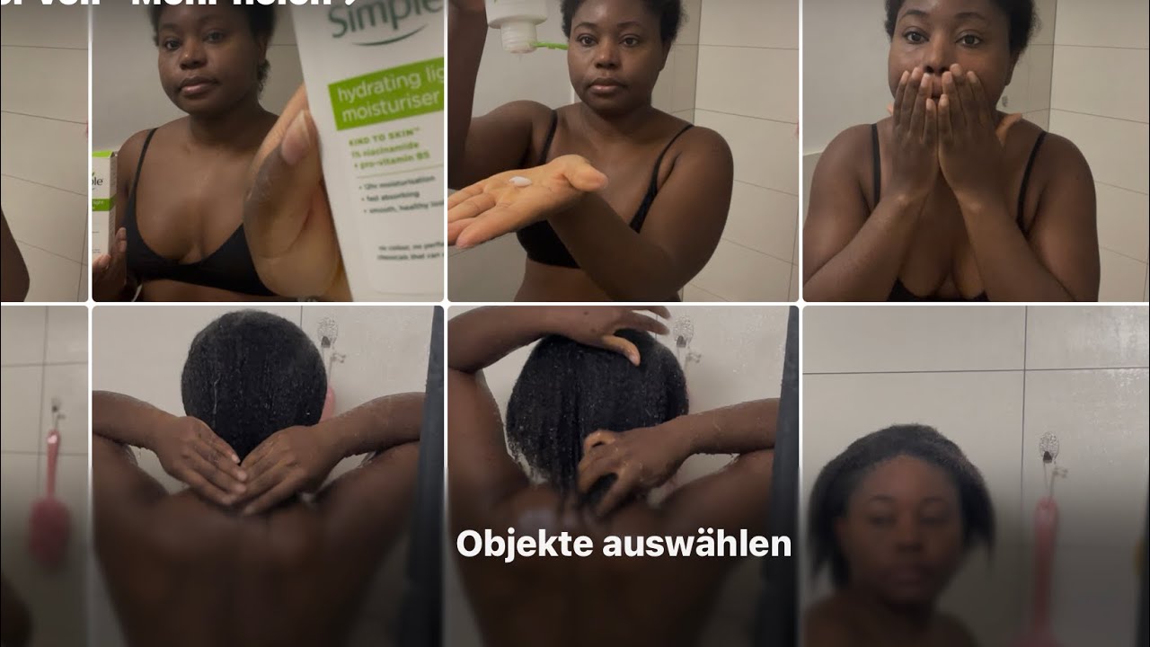 Shower Routine Hair Wash | un- healthy food | Sport | female Hygiene Video Zola Fanny FaceTheLink 