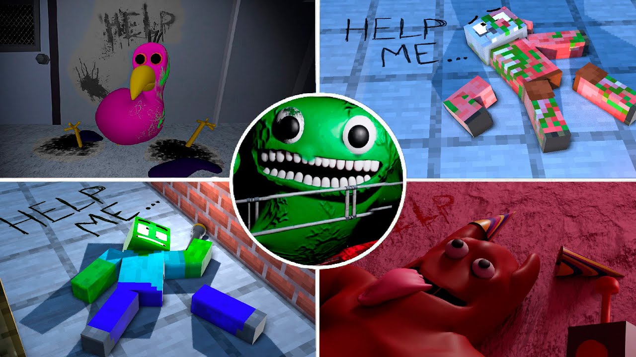Monsters NEED HELP in Garten of Banban