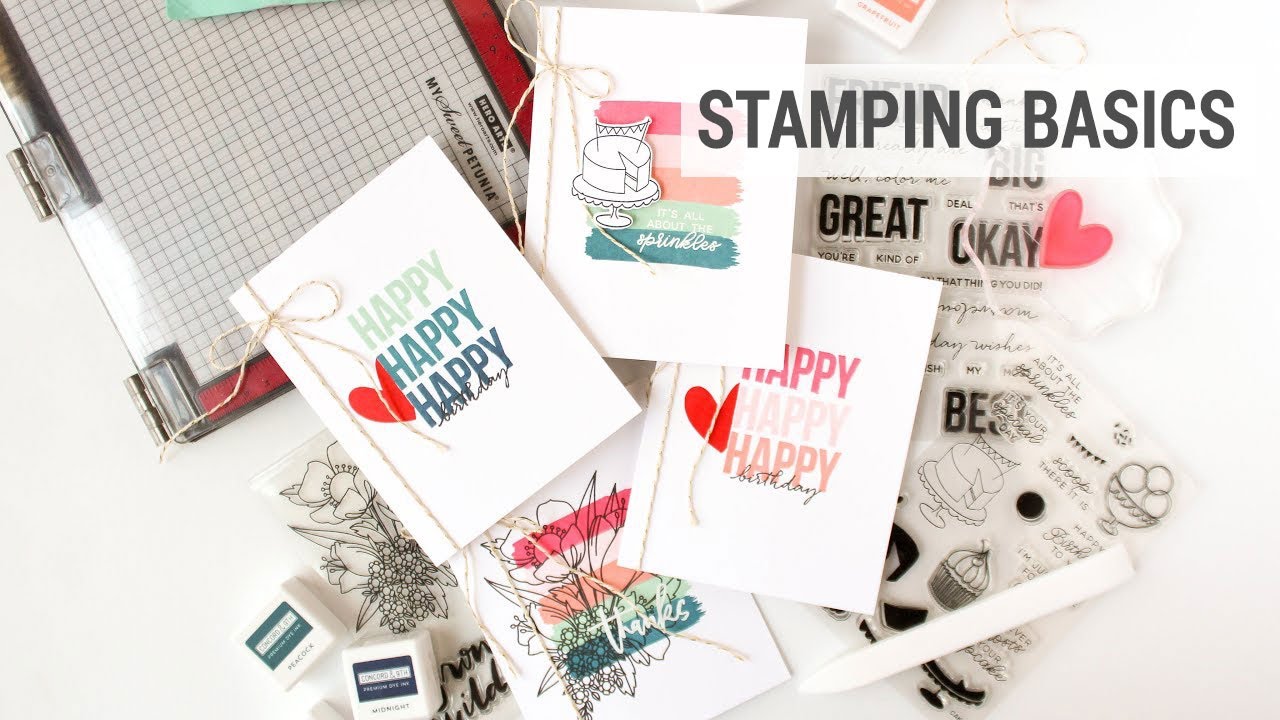 What Do You Need To Start Stamping - Stamping Basics, Essentials And Extras