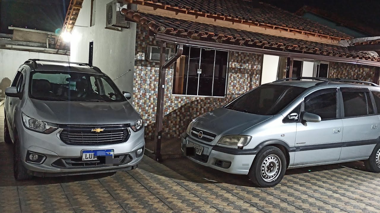 Comparação da Spin vs Zafira