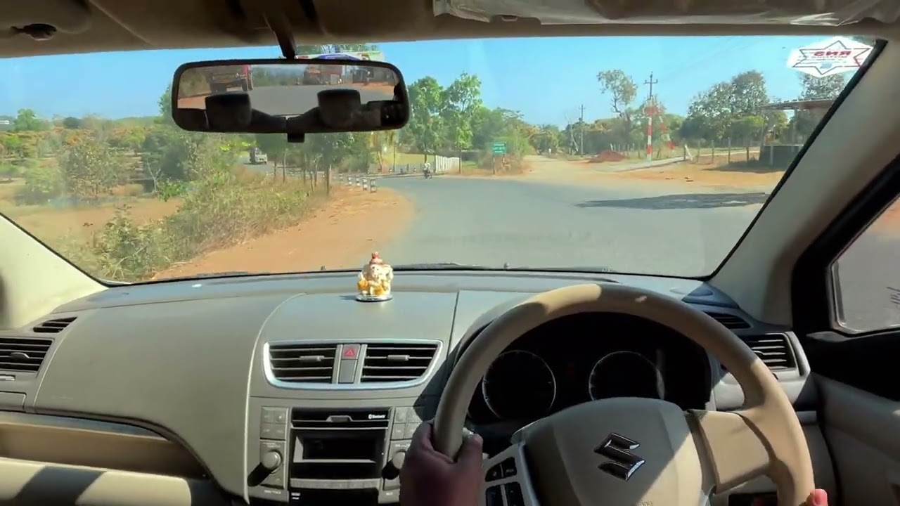 POV CAR DRIVING GOA DHARWAD ROAD