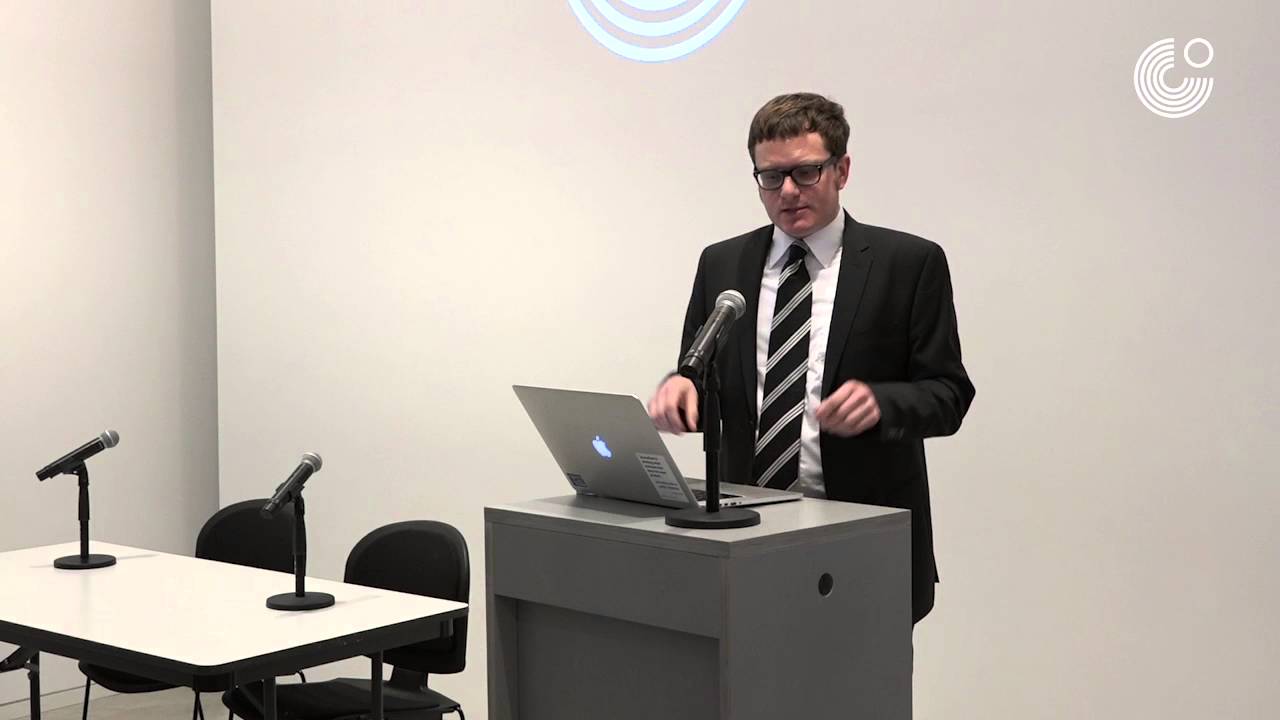 Ulf Buermeyer at IMAGES OF SURVEILLANCE at the Goethe-Institut New York