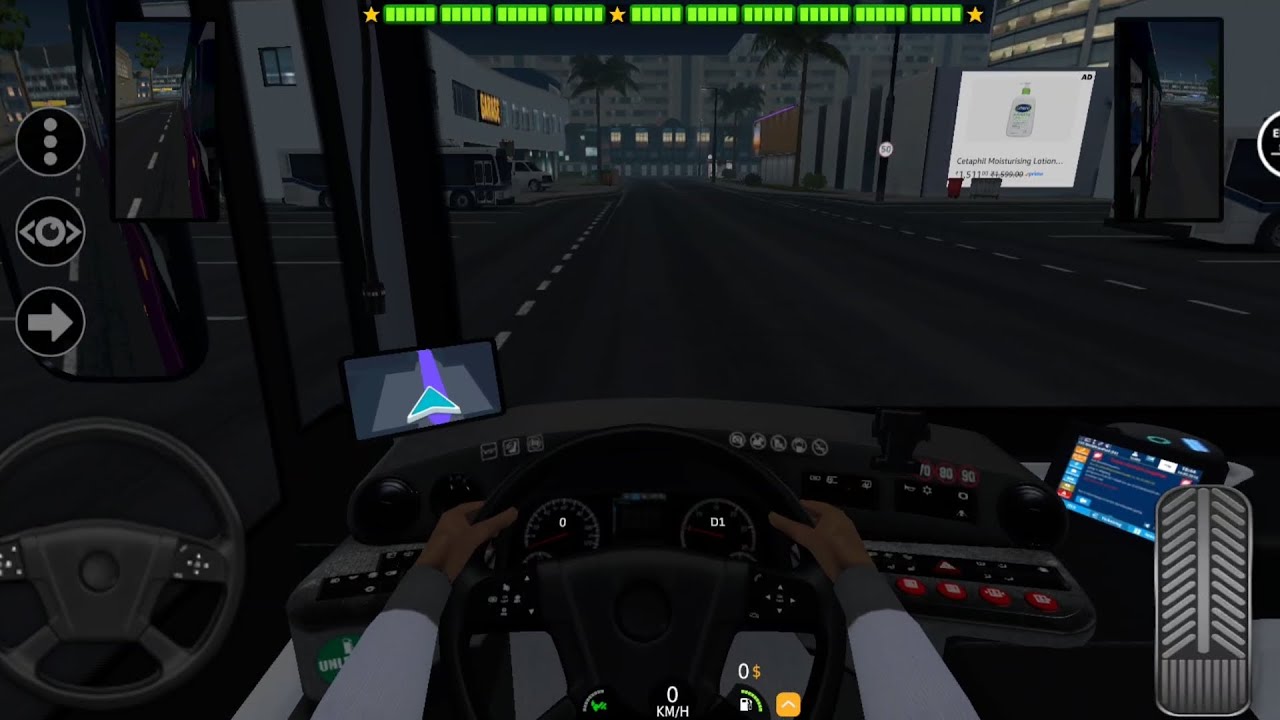 Bus simulation 📍 Dubai part 2