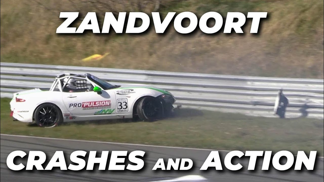 Various Crashes and Action at Circuit Zandvoort - 2021/2022