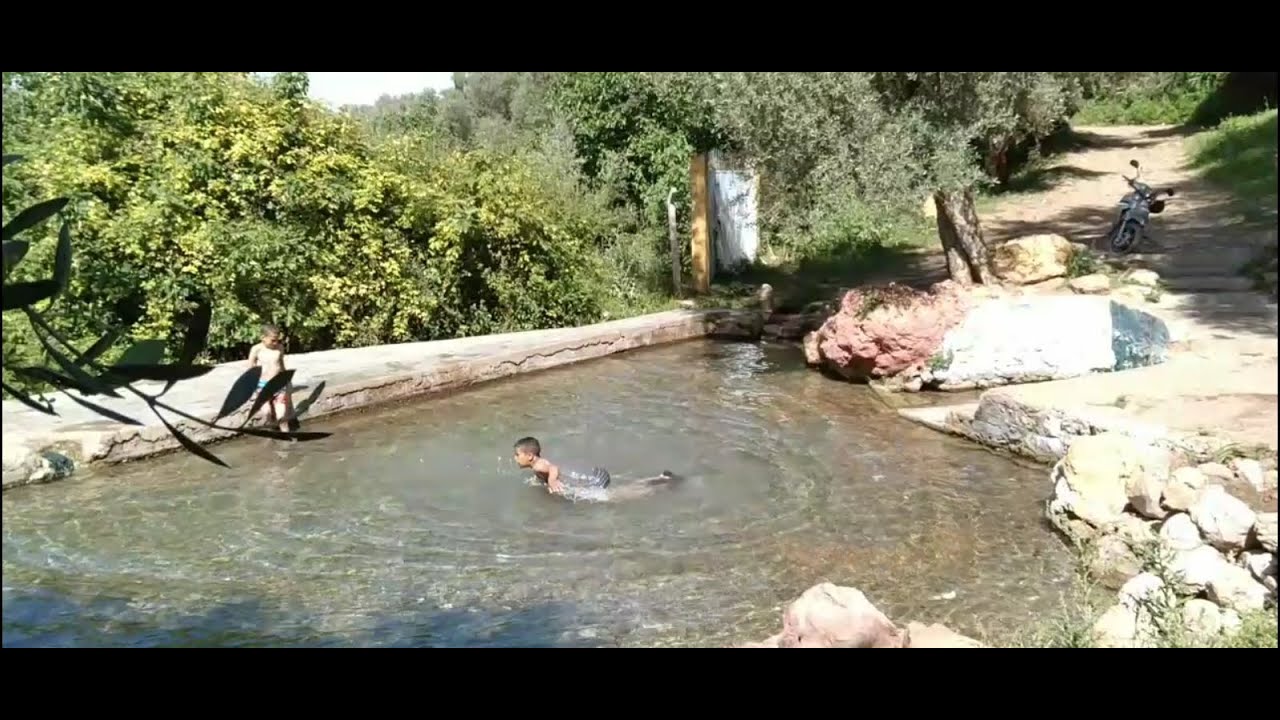 The beauty of nature and the sources of water in the Afourer region