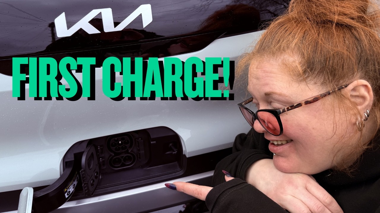 Первая зарядка нашего Kia PV5! | Реальный опыт использования электромобиля по программе Motability