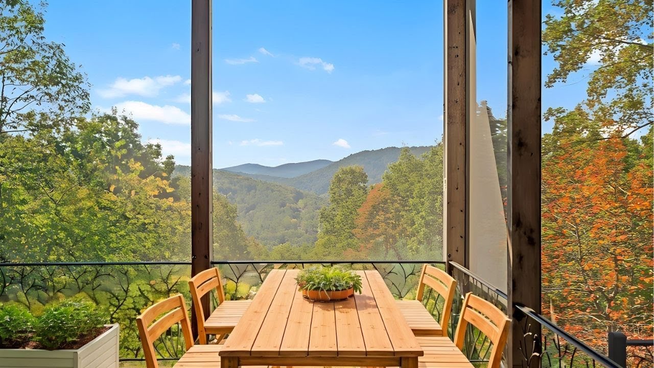 Modern Mountain Home in Gated High Vista | 34 Sourwood Drive, Mills River NC | Marie Reed Team