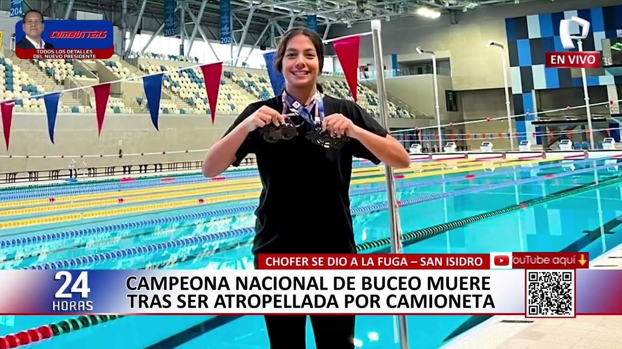 Campeona nacional de buceo muere tras ser atropellada en San Isidro: chofer habría fugado