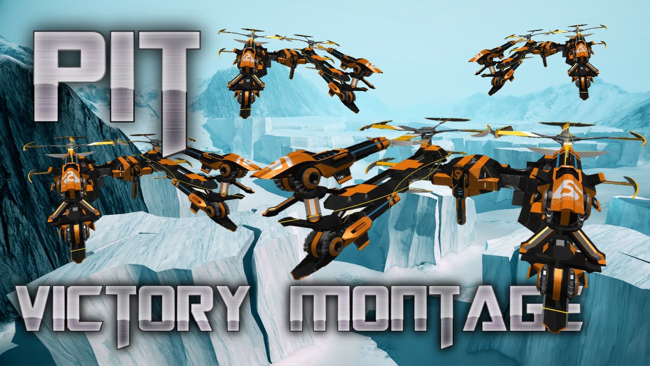 Pit Victory Montage Robocraft - T10 Mega Smg Heli Lacerator