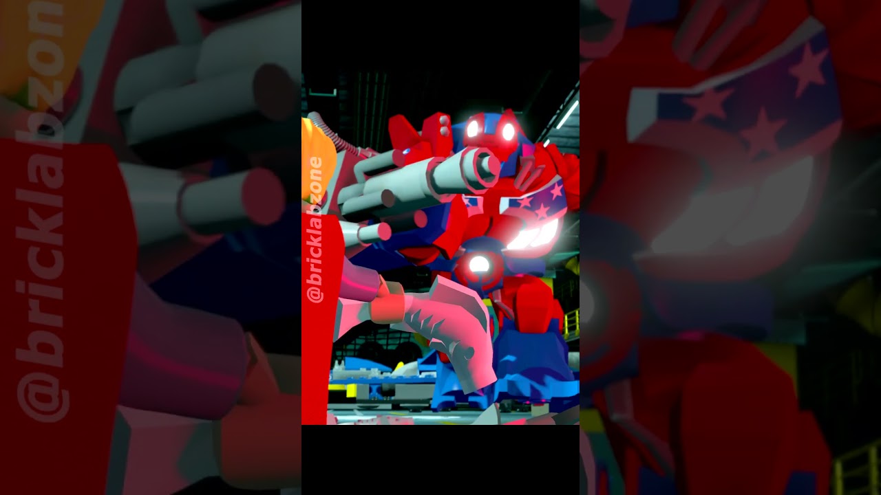 Thor VS Detroit Steel LEGO Marvel's Avengers MOD Cutscene