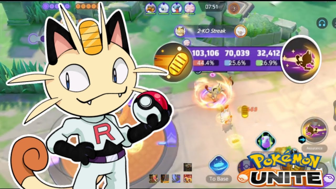 New SPEEDSTER pokemon mewoth in pokemon unite game #gameplay #pokemonunite #gaming 