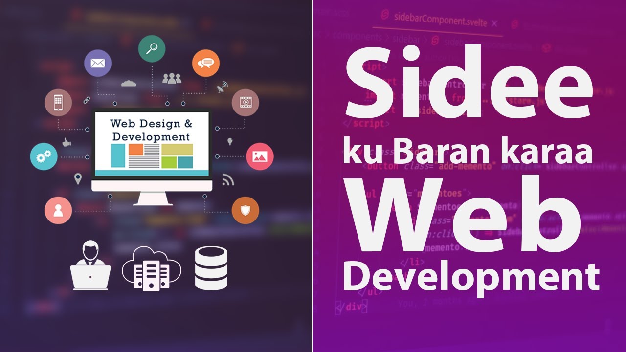 Sidee ku baran kara Web DEV + Sidee ugu  SHAQAYSAN karaa     wax badan ka ogow Web Dev