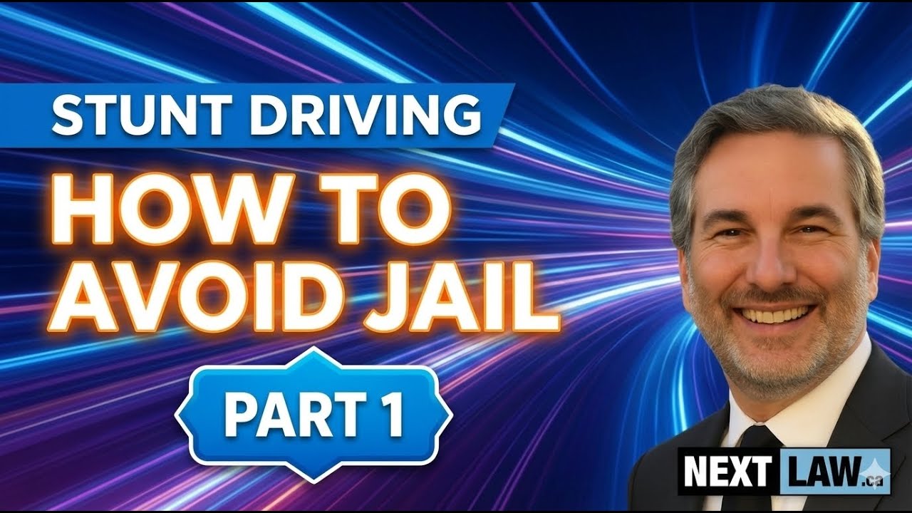 How to Avoid Jail Time for Stunt Driving in Ontario - Part 1