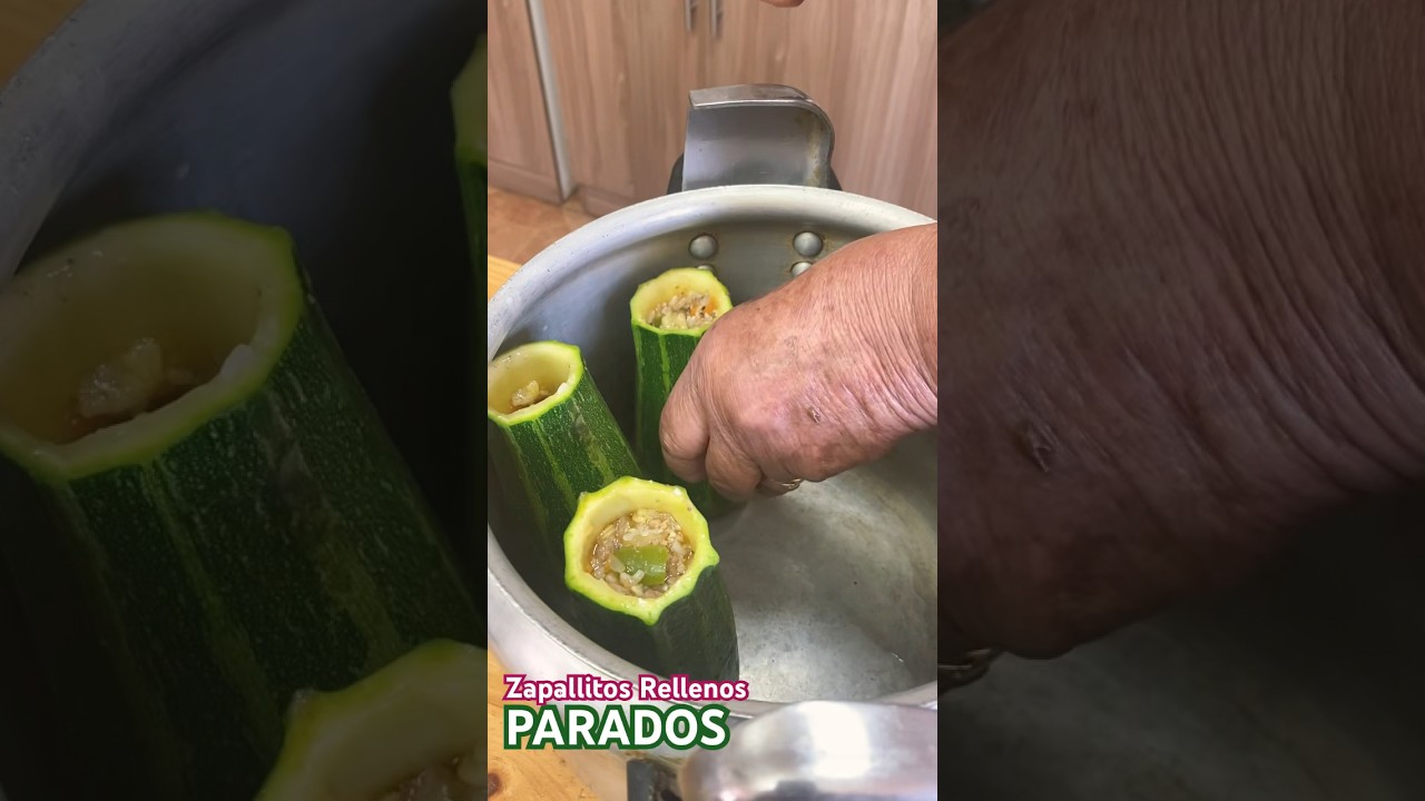 Zapallitos Italianos Rellenos Pqrados, Jueves 18:00 horas en mi canal de YouTube!!!