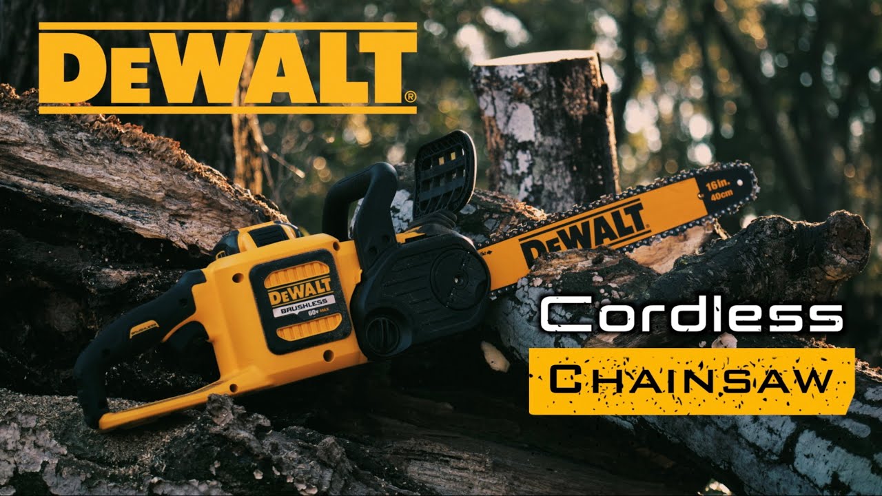 DeWalt DCCS670 Cordless 60V Max Brushless Chainsaw Tool Review