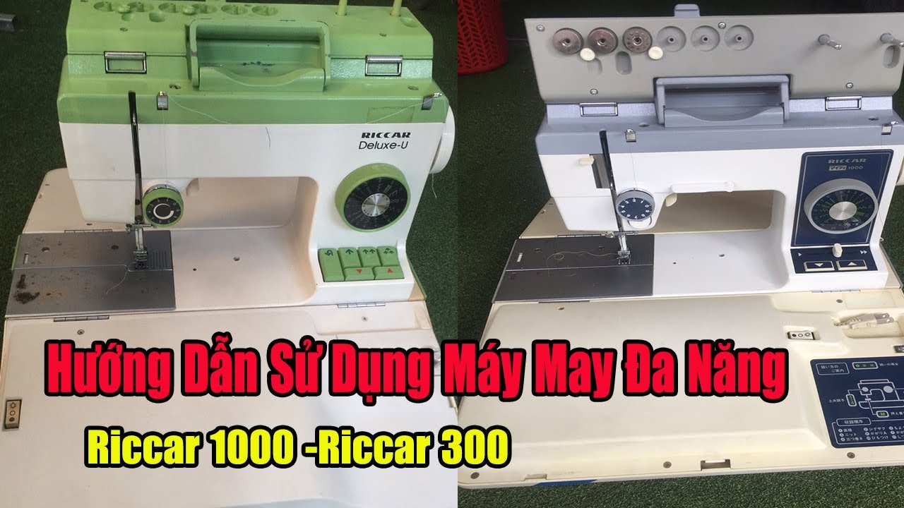 Hướng Dẫn Sử Dụng Máy May Đa Năng ( Gắn Kim - Sỏ Chỉ - Đánh Suốt - Gắn Suốt ) || #nganhmaymac