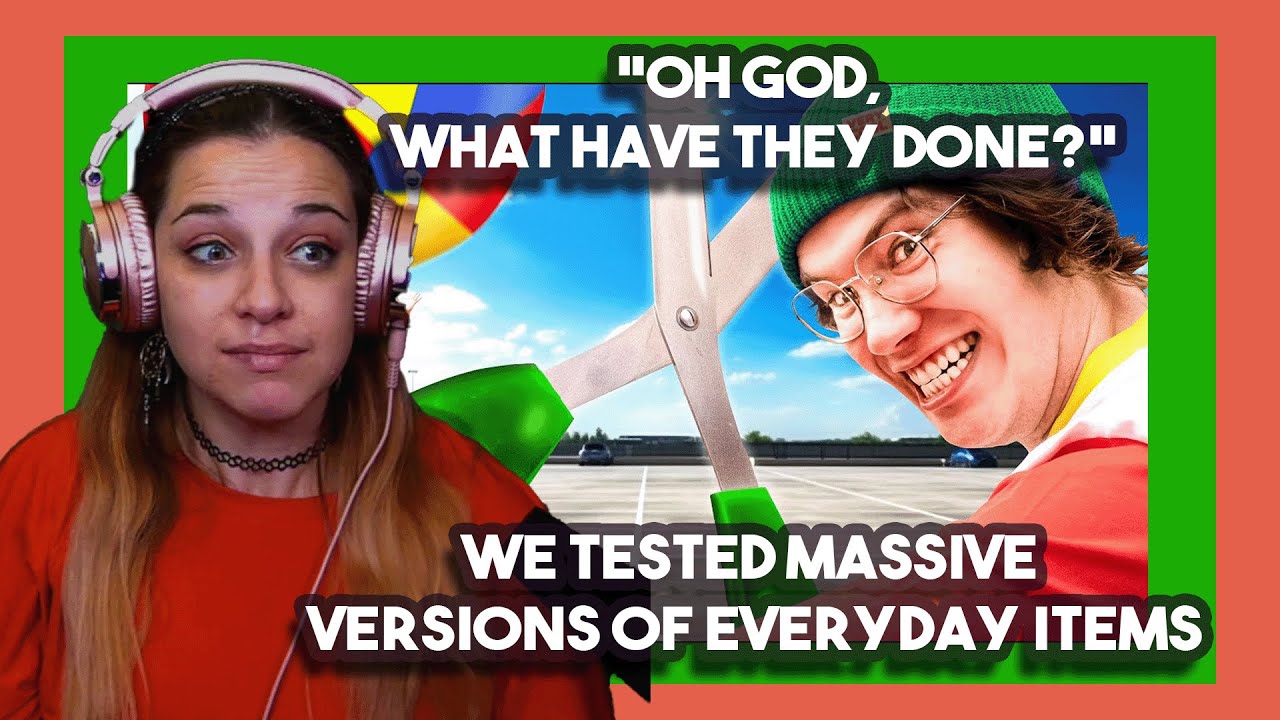 Bartender Reacts to We Tested MASSIVE versions of Everyday Items by Cold Ones