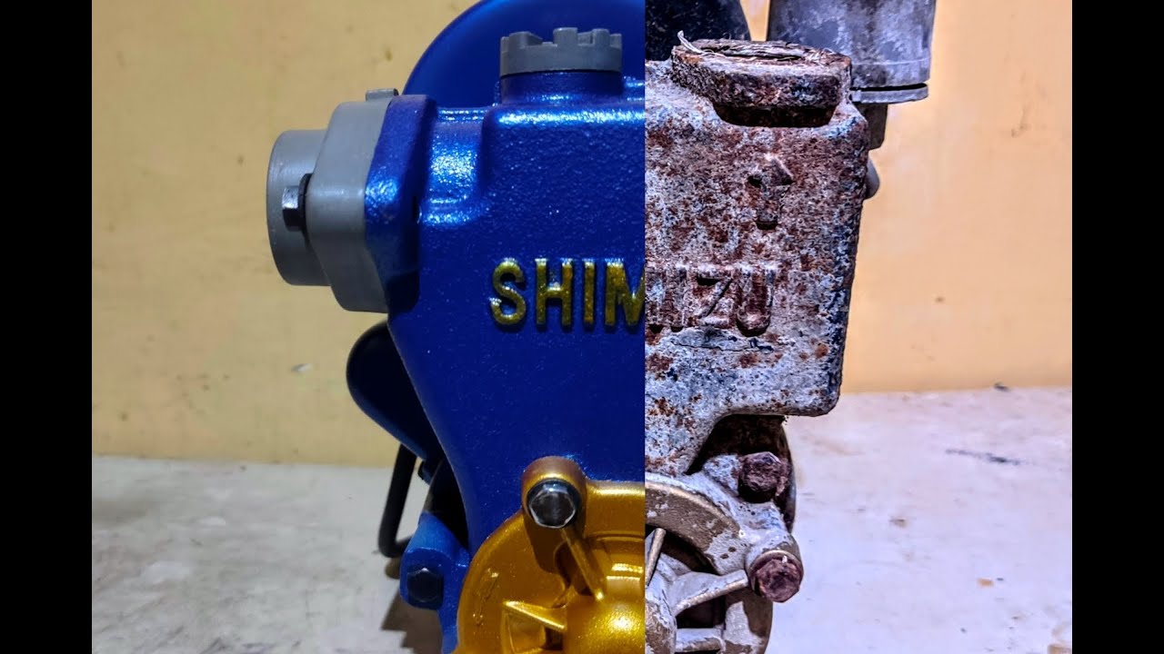 Restoration Electric Water Pump || Shimizu PS-135 Bit || Pemulihan Pompa Air Listrik Berkarat
