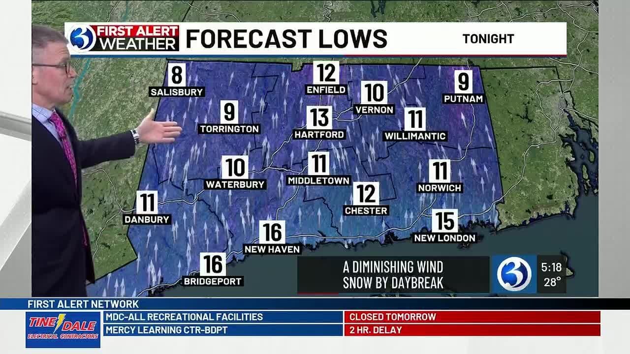 Technical Discussion: More snow tomorrow prompts another First Alert Weather Day