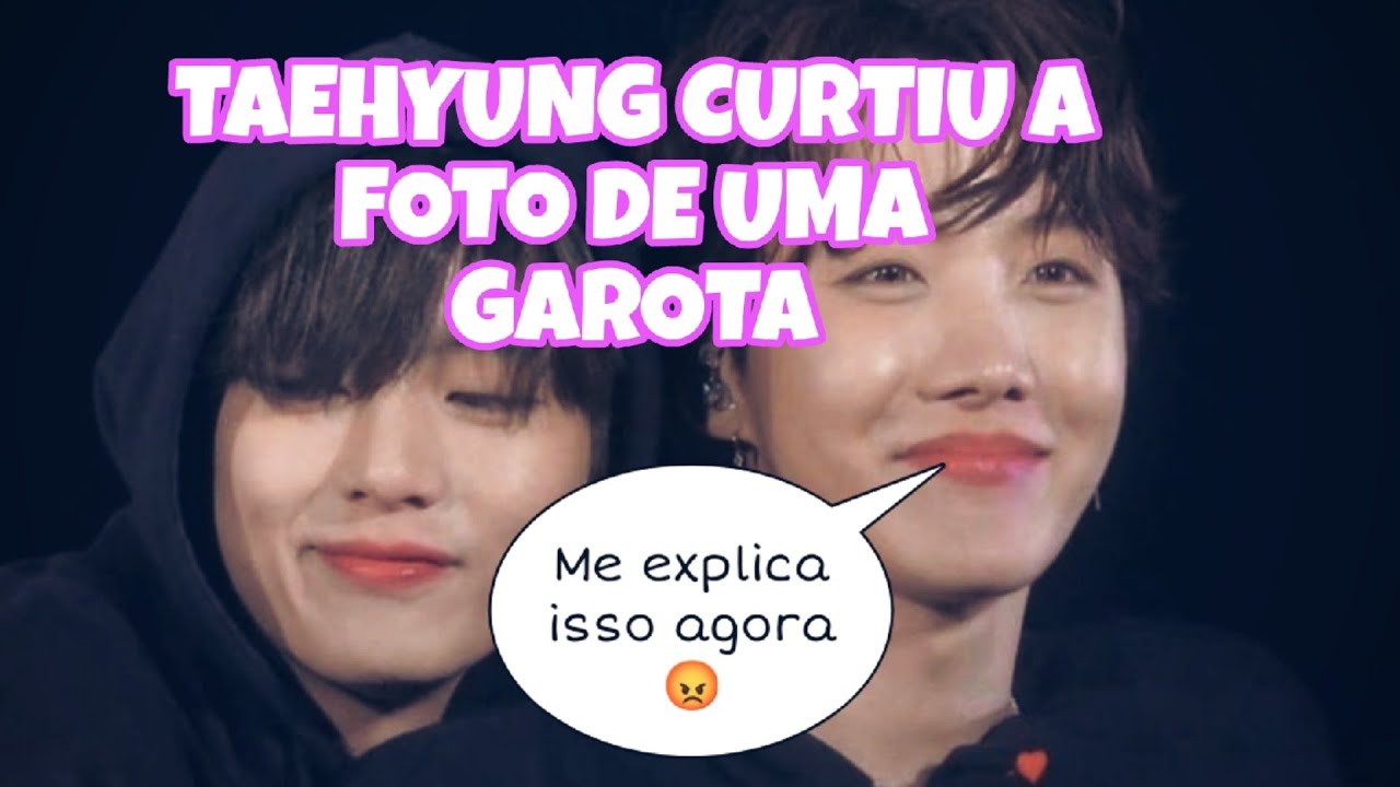 TROLLAGEM VHOPE - TAEHYUNG CURTIU A FOTO DE UMA GAROTA