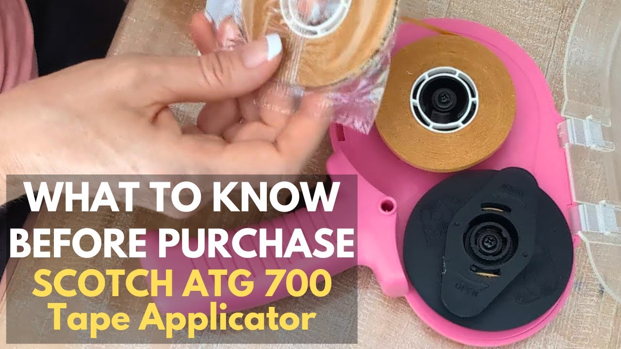 WHAT TO KNOW: PROs & CONs of the Scotch ATG Tape Applicator