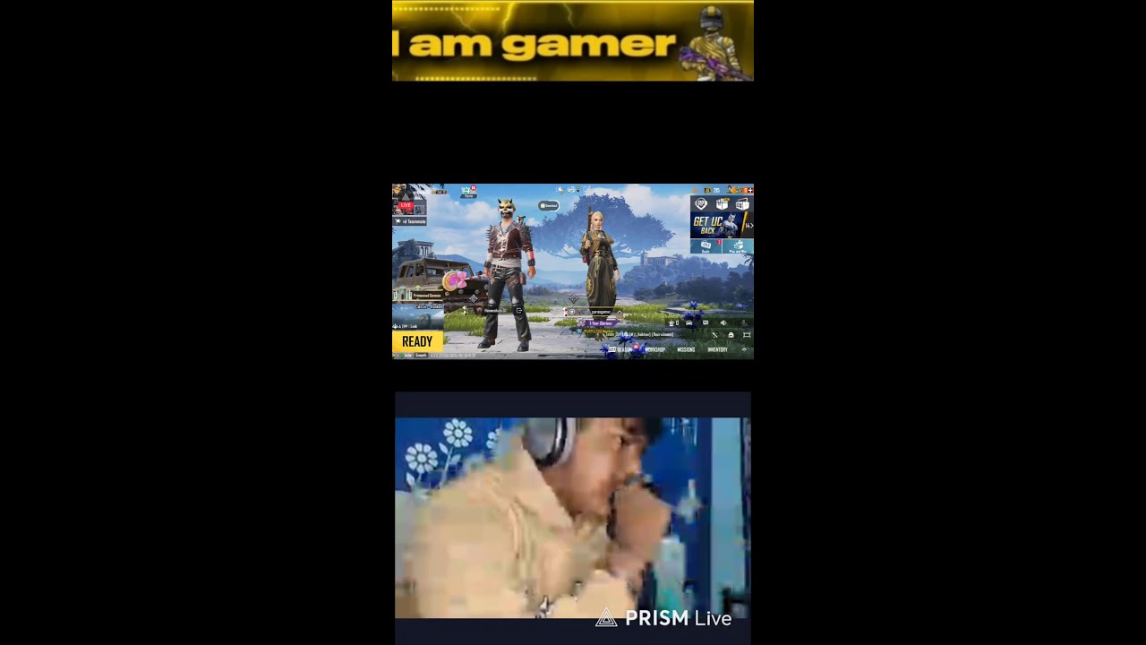 Live streaming of I am gamer