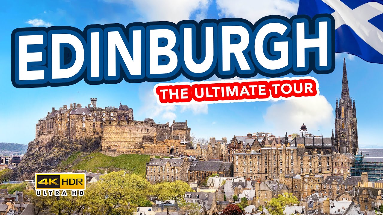 EDINBURGH SCOTLAND | 4K Walking Tour