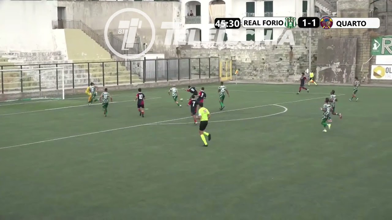Coppa Campania. Real Forio - Quarto: 3-2, la sintesi del match