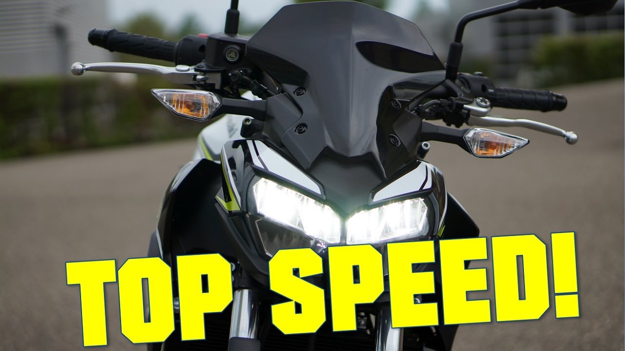 2020 Kawasaki Z650 TOP SPEED (+ GPS TOP SPEED) A2 35kW