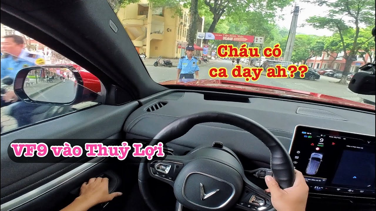 Lái Vinfast VF9 về thăm trường cũ và lần đầu trải nghiệm sẽ ntn | Xế Tuyển