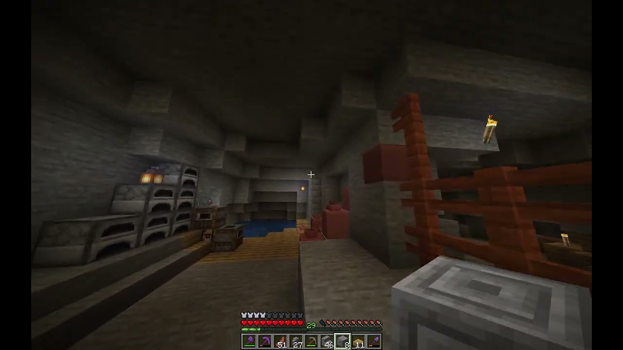 Underground Villager - building a pleasant village underground - no commentary | day 7